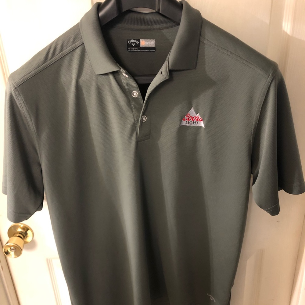โขCallawayโข Coors Light Opti-dri Menโs Polo